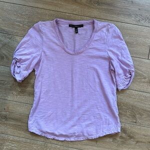 WHBM Lavender Short Sleeved Top Size XS